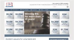 Desktop Screenshot of longislandaccidentlawyers.com