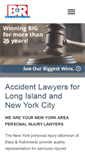 Mobile Screenshot of longislandaccidentlawyers.com